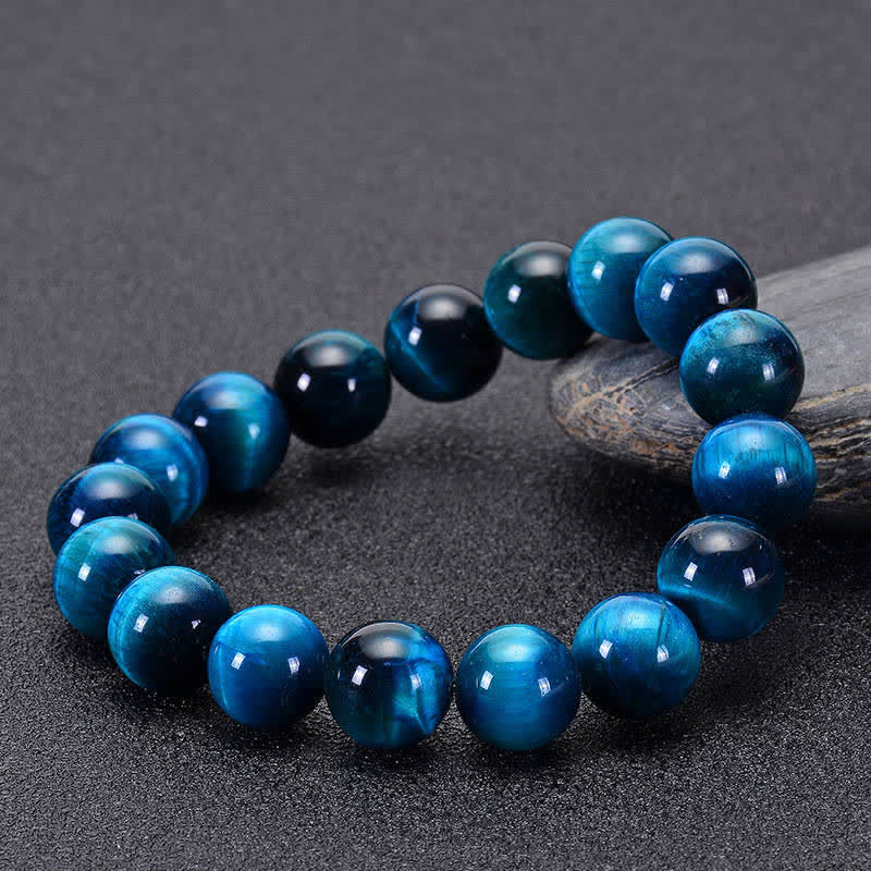 Foviel Blue Tiger Eye Protection Bracelet