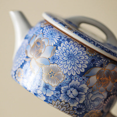 Buddha Stones Lotus Chrysanthemum Plum Blossom Flower Teacup Kung Fu Tea Cup Teapot Cup BS 20