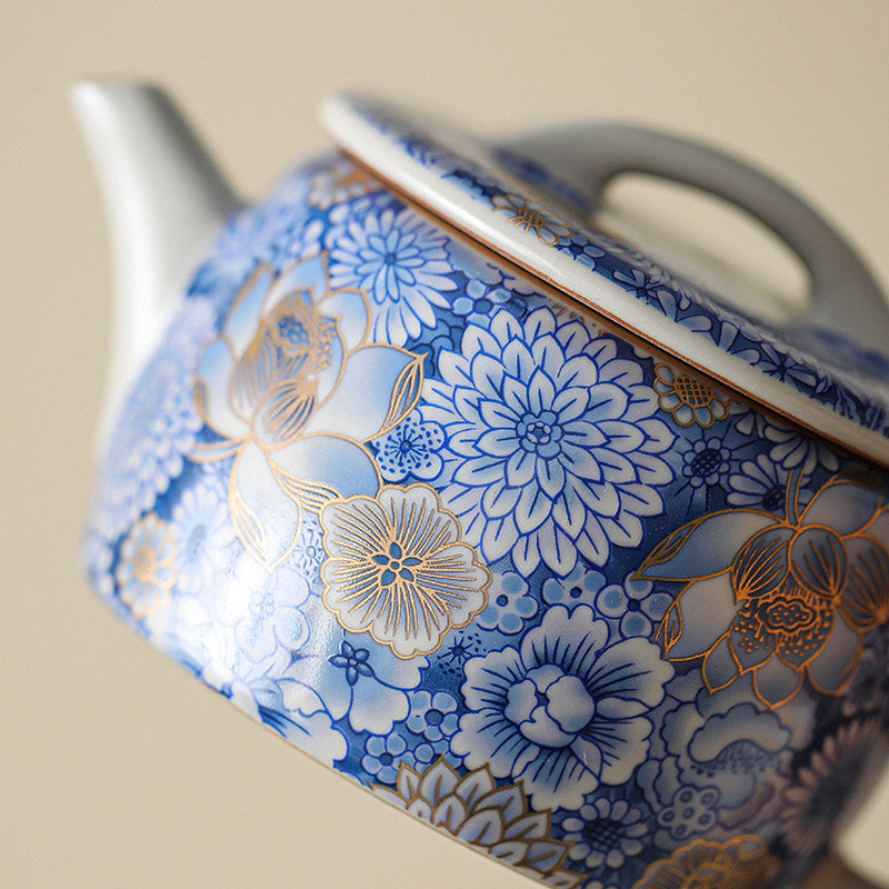 Buddha Stones Lotus Chrysanthemum Plum Blossom Flower Teacup Kung Fu Tea Cup Teapot Cup BS 20