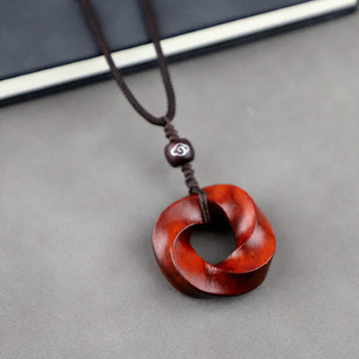 Buddha Stones Auspicious Clouds Relaxation Necklace Pendant Necklaces & Pendants BS main