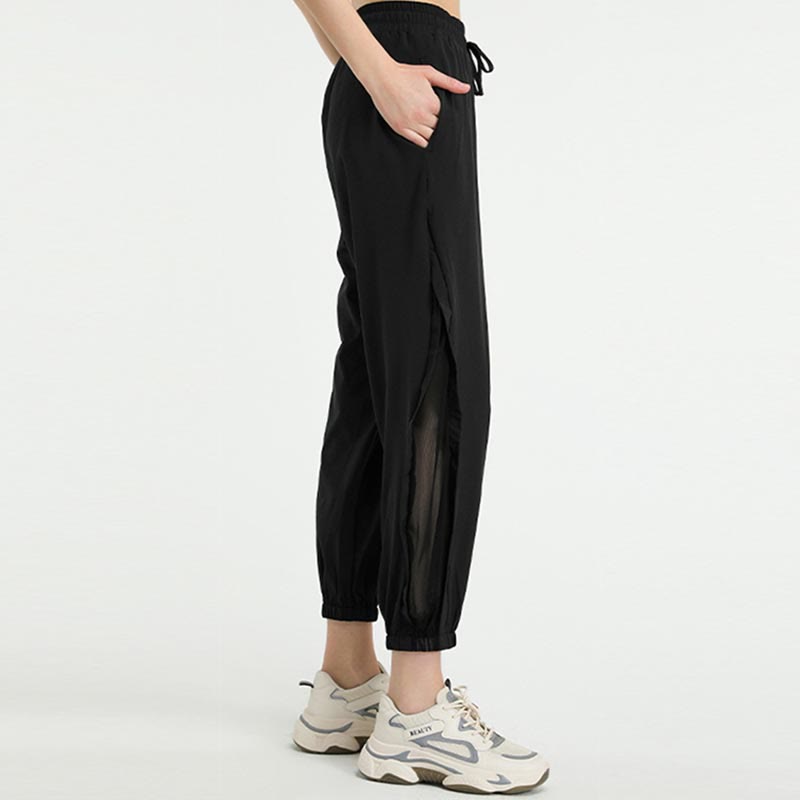 Buddha Stones High Waist Loose Fitness Yoga Sports Track Pants With Pockets Track Pants BS 8