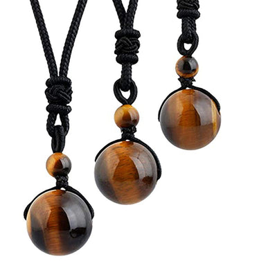 Buddha Stones Tibetan Tiger's Eye Bracelet Necklace Set Necklace, Bracelet BS 1