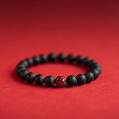 Foviel Tibetan Cypress Cinnabar Lotus Healing Bracelet