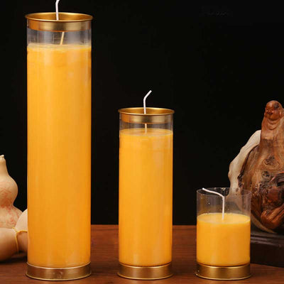 Buddha Stones Meditation Prayer Altar Candle Buddhist Temple Rituals Use Items Prayer Altar Candles BS 18