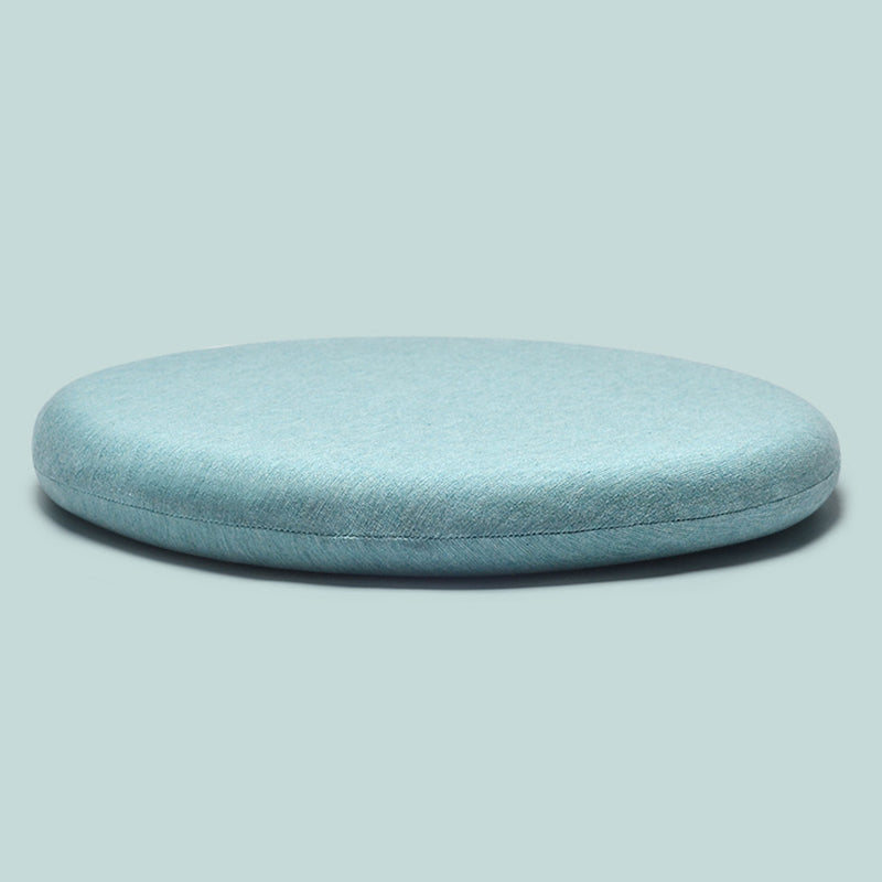 Buddha Stones Memory Foam Meditation Seat Cushion Chair Pad Home Living Room Decoration Decorations buddhastoneshop 40*40*4cm PowderBlue