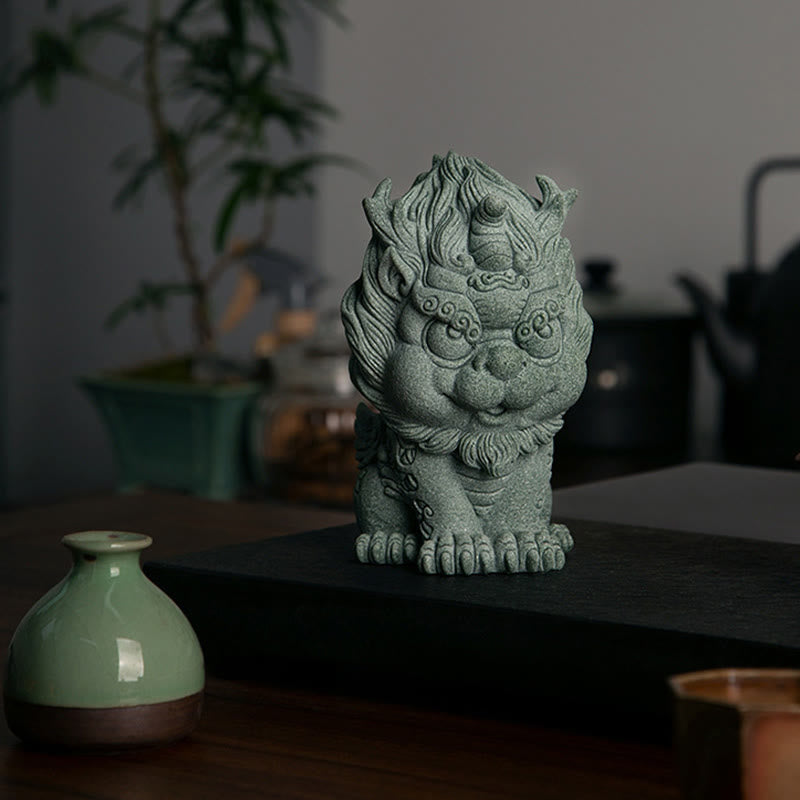 Buddha Stones FengShui Small PiXiu Wealth Luck Home Decoration Decorations BS 5