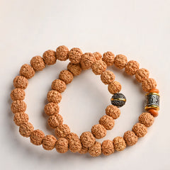 Buddha Stones Tibet Rudraksha Bodhi Seed Wealth Auspiciousness Bracelet Bracelet BS main