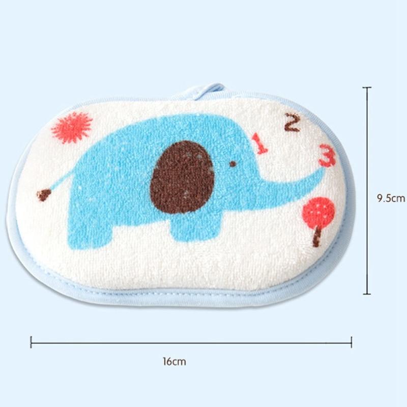 Esponja de Baño Fidtoy para Bebés – Suave Esponja de Algodón para Bañar Recién Nacidos y Bebés