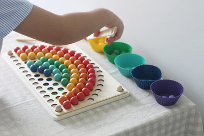Fidtoy Montessori Rainbow Beads