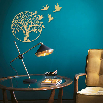 Buddha Stones Tree of Life Birds Sign Housewarming Gift Unity Wall Art Wall Art BS 7