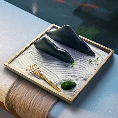 Buddha Stones Rocks Landscape Meditation Enlightenment Zen Garden Decoration Decorations BS main