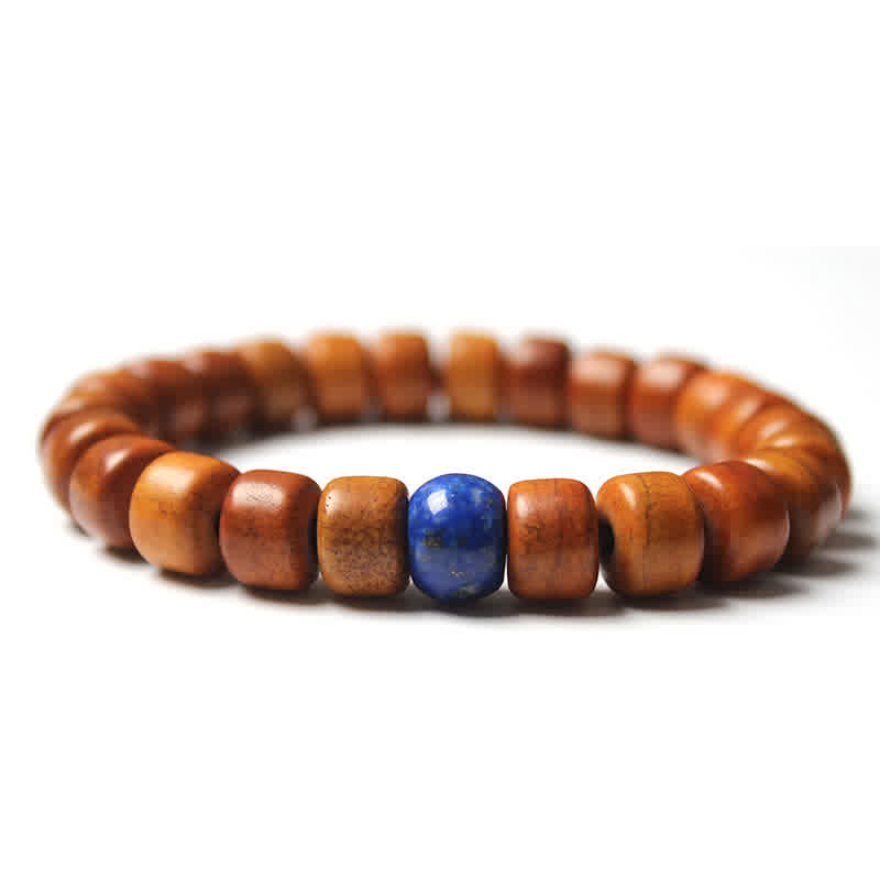 Foviel Tibetan Bone Beads Om Mani Padme Hum Strength Bracelet