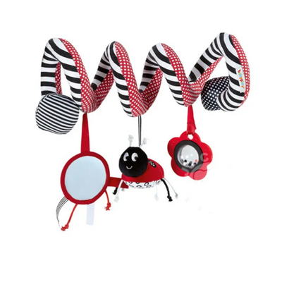 Baby Spiral Toy™ - Autostoel & Kinderwagen Speelgoed