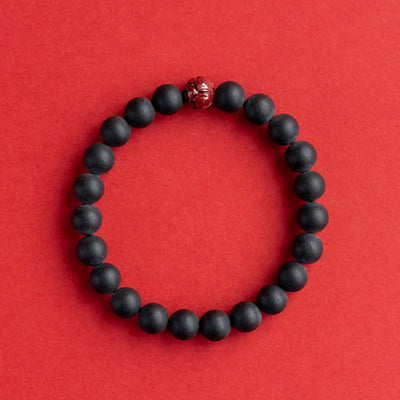Foviel Tibetan Cypress Cinnabar Lotus Healing Bracelet