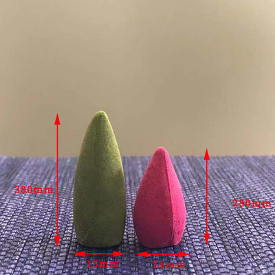 Buddha Stones Mixed Floral Aroma Sandalwood Backflow Incense 50 Cones Pack Incense BS 5