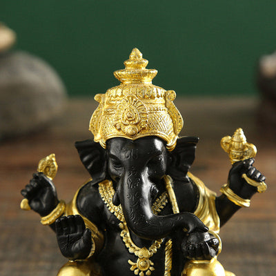 Buddha Stones Tibetan Ganpati FengShui Decoration Decoration BS 1