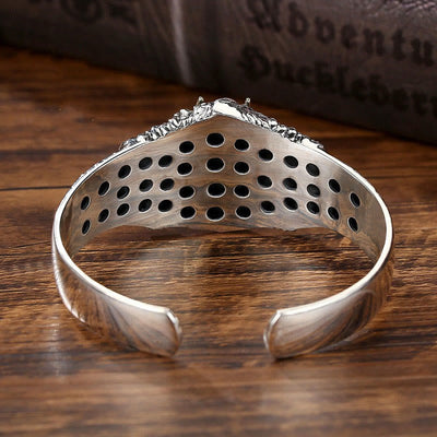 Buddha Stones Tibetan Garuda Bird Wisdom Protection Bracelet Bangle Bracelet Bangle BS 3
