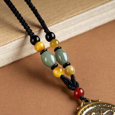 12 Chinese Zodiac Blessing Wealth Fortune Necklace Pendant Necklaces & Pendants BS 24