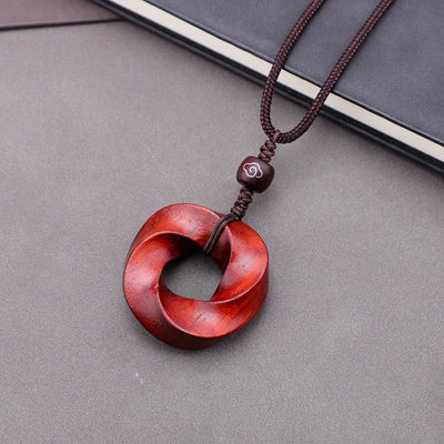 Buddha Stones Auspicious Clouds Relaxation Necklace Pendant Necklaces & Pendants BS 12