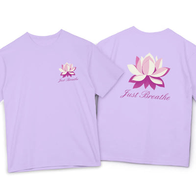 T-shirt Foviel Lotus Just Breathe