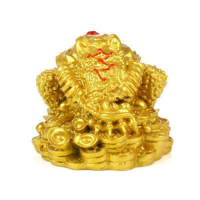 Décoration grenouille porte-bonheur Foviel Feng Shui