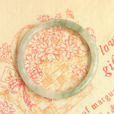 Buddha Stones Natural Jade Peace Healing Bangle Bracelet Bracelet BS 5
