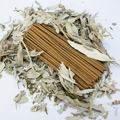 Buddha Stones White Sage Incense Purify Healing Meditation California Sage Incense Sticks Incense BS 2