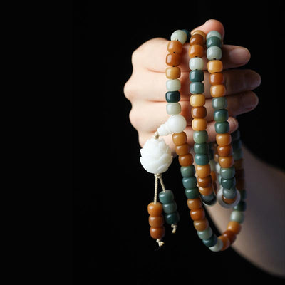 Collier-bracelet Mala harmonie Lotus Bodhi Foviel