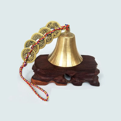 Feng Shui Bell Wealth Success Luck Decoration Decorations BS 2