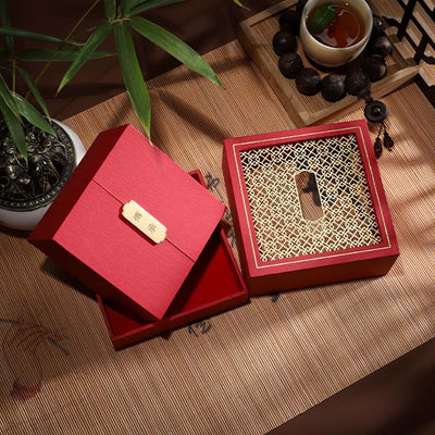 Buddha Stones Retro Jewelry Storage Box Gift Box Decorations BS 10