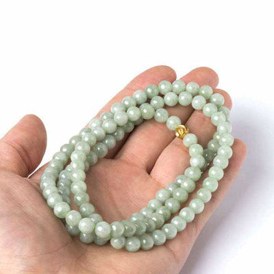 108 Beads Jade Luck Bracelet Mala Mala Bracelet BS 2