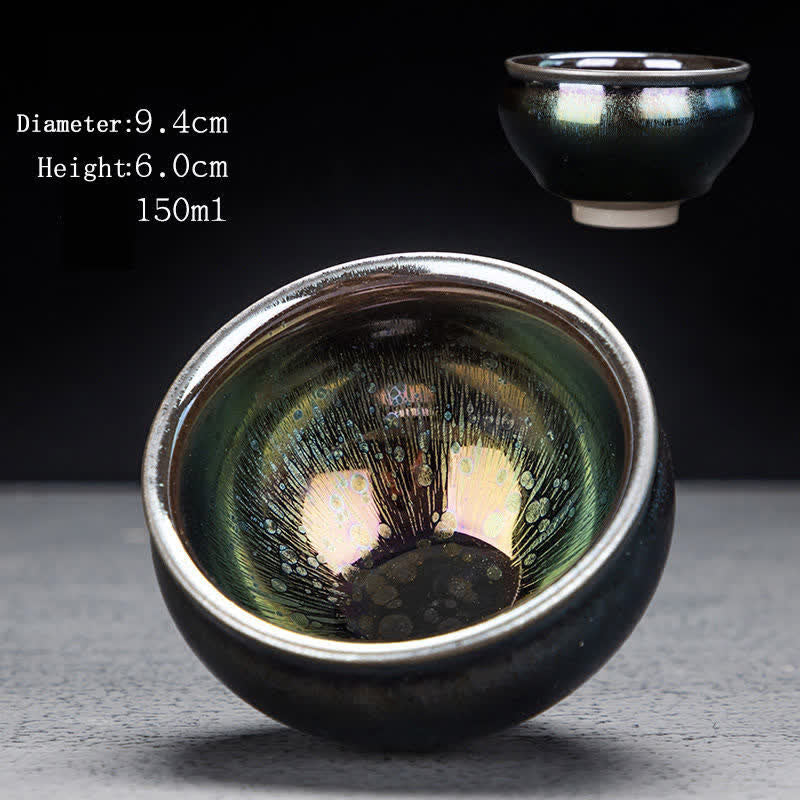 Buddha Stones Vintage Ceramic Teacup Tea Cups Cup BS 9.4cm*6.0cm*150ml