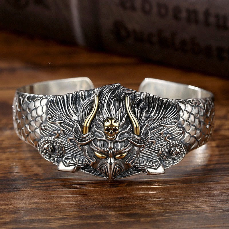 Buddha Stones Tibetan Garuda Bird Wisdom Protection Bracelet Bangle Bracelet Bangle BS 9