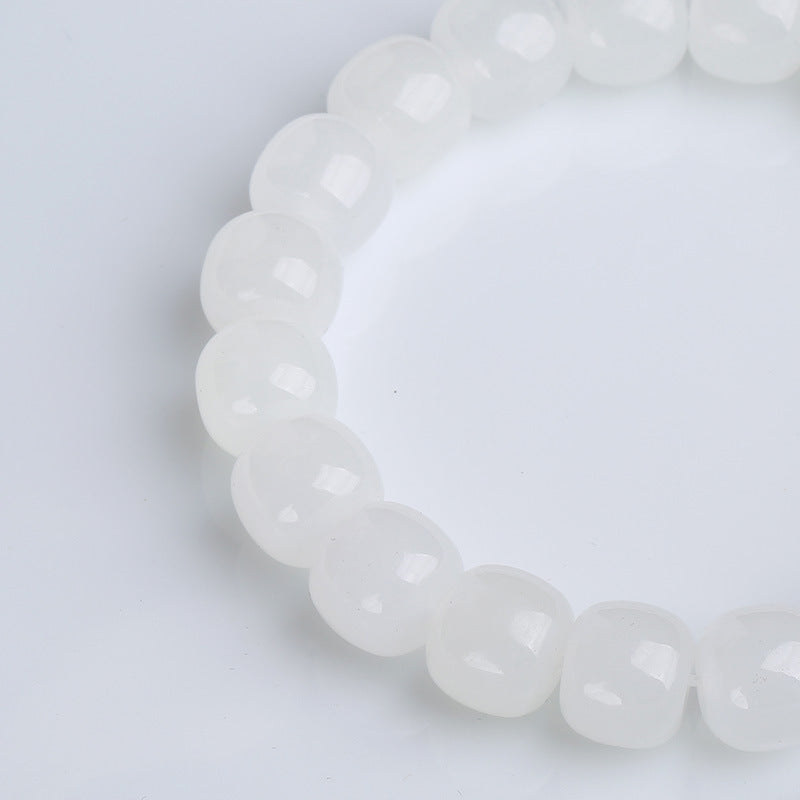 Buddha Stones Gradient Jade Luck Blessing Bracelet Bracelet BS 13