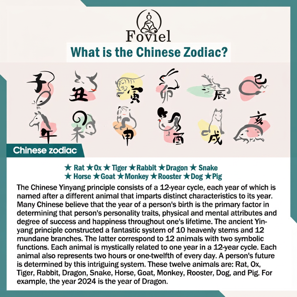 Foviel Natural Jade 12 Chinese Zodiac Abundance Amulet Pendant Necklace