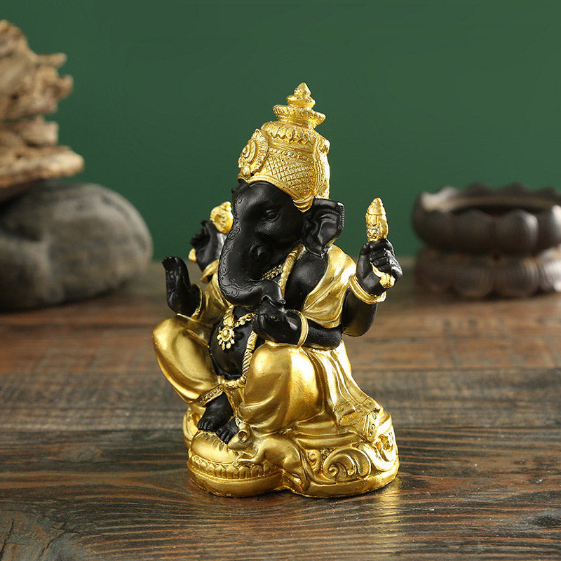 Buddha Stones Tibetan Ganpati FengShui Decoration Decoration BS 2