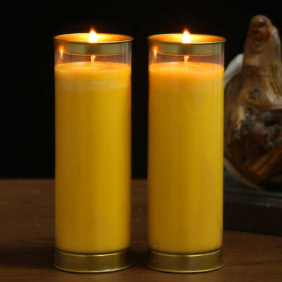 Buddha Stones Meditation Prayer Altar Candle Buddhist Temple Rituals Use Items Prayer Altar Candles BS 17