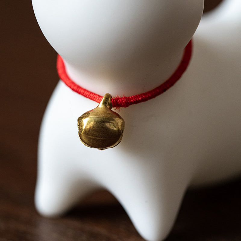 Buddha Stones Mini Small Cute Cat Tea Pet Ceramic Home Desk Figurine Decoration Decorations BS 7