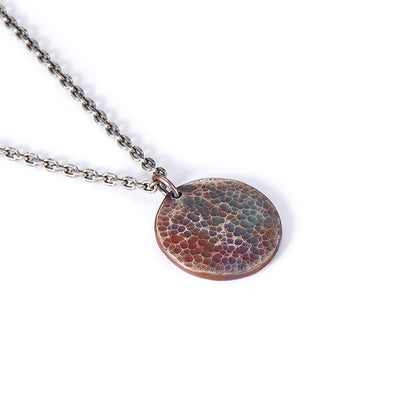 Buddha Stones 990 Sterling Silver Yin Yang Water and Fire Balance Necklace Pendant Necklaces & Pendants BS 7
