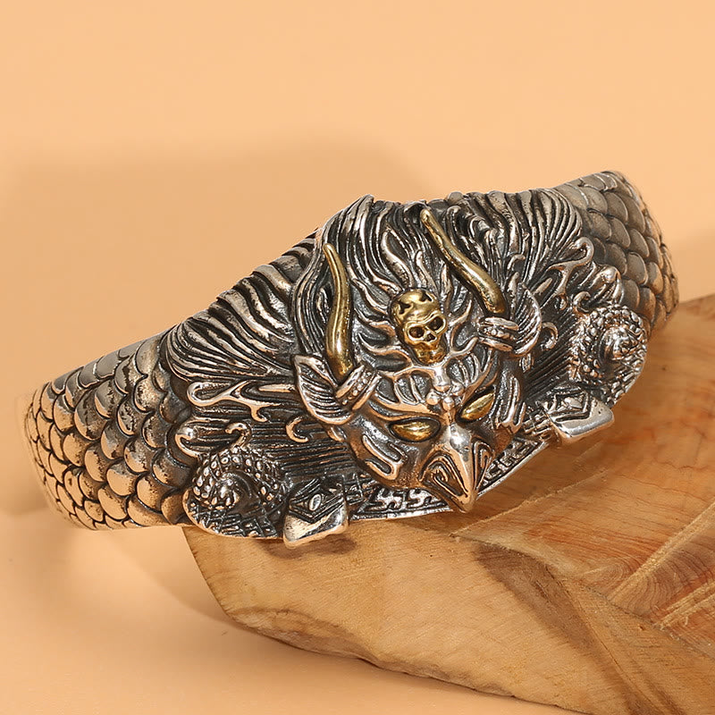 Buddha Stones Tibetan Garuda Bird Wisdom Protection Bracelet Bangle Bracelet Bangle BS 4