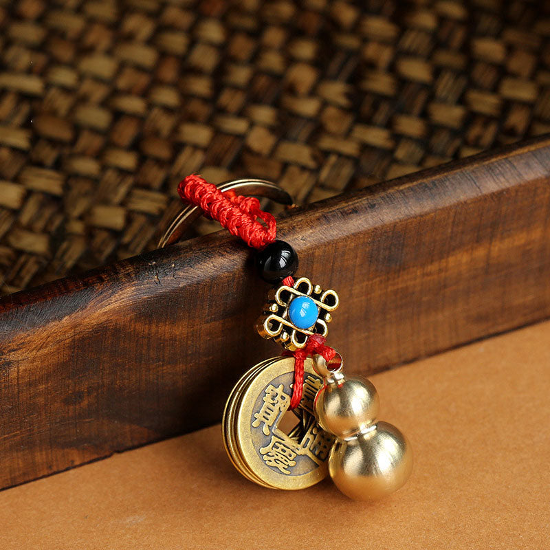 Feng Shui Copper Healing Luck Keychain Decoration Decoration BS 2