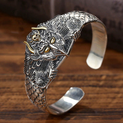 Buddha Stones Tibetan Garuda Bird Wisdom Protection Bracelet Bangle Bracelet Bangle BS 1