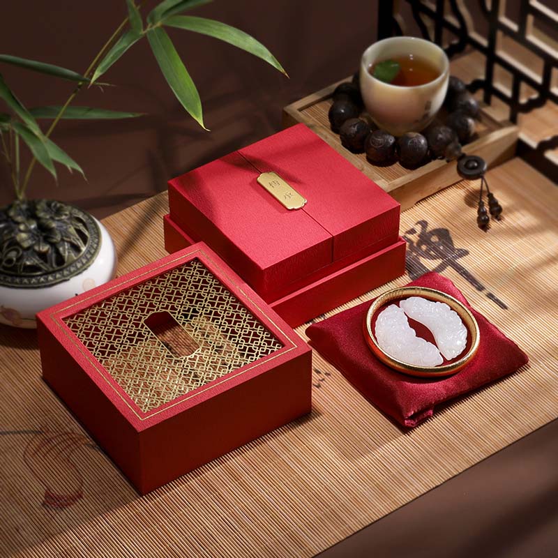 Buddha Stones Retro Jewelry Storage Box Gift Box Decorations BS 9