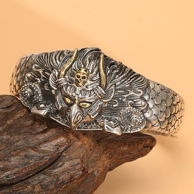 Buddha Stones Tibetan Garuda Bird Wisdom Protection Bracelet Bangle Bracelet Bangle BS 7