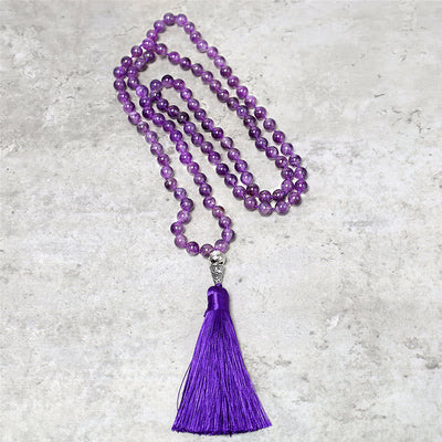 Buddha Stones Tibetan 108 Mala Beads Necklace Yoga Meditation Prayer Beads Necklace Bracelet BS 1