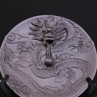 Dragon Ceramic Backflow Smoke Fountain Meditation Incense Burner Incense Burner BS 9