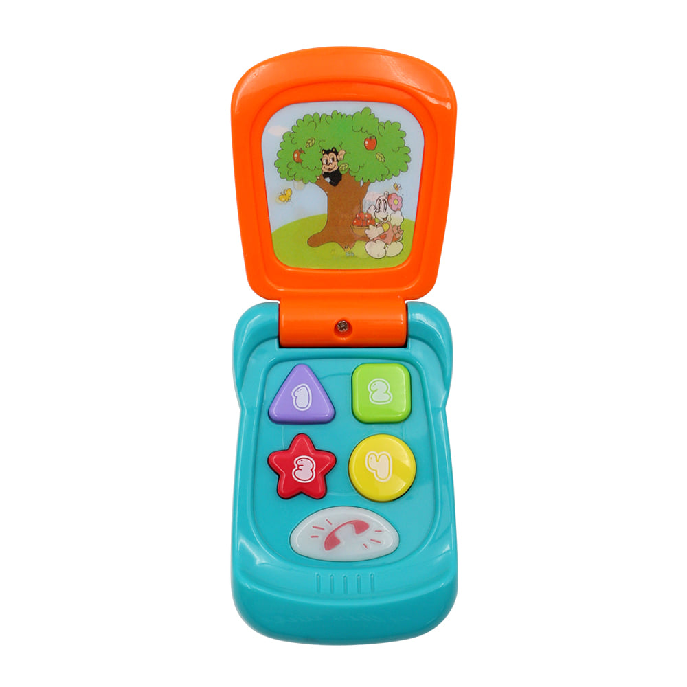 Fidtoy Light and Sound Baby Telephone Toy for Babies 6 Months Plus Communication Learning Play