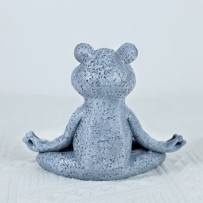 Buddha Stones Meditating Zen Dog Cat Frog Decoration Decorations BS 14
