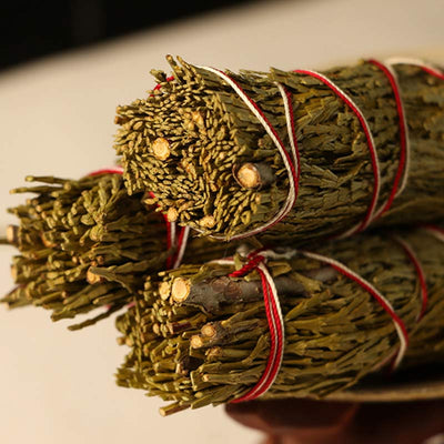 Buddha Stones Smudge Stick for Home Cleansing Incense Healing Meditation and Cedar Sticks Incense Wands Rituals Incense BS 14
