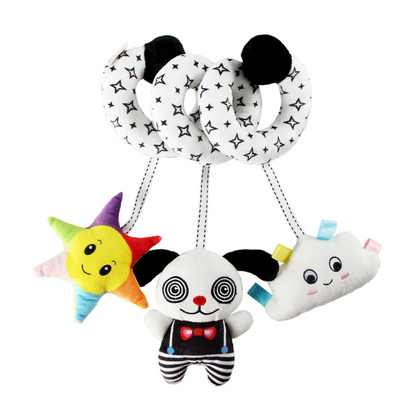 Baby Spiral Toy™ - Autostoel & Kinderwagen Speelgoed